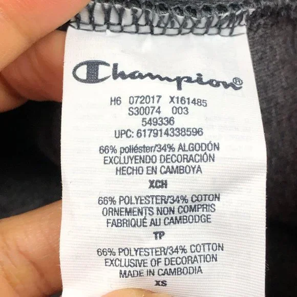 Champion Women's Sherpa Pullover Hoodie Black - Picture 8 of 8